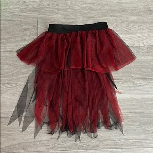 Whimsigoth Tulle Skirt with Elastic Waistband